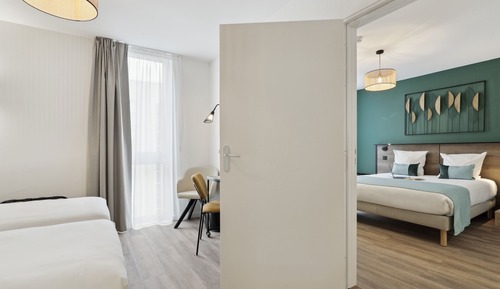 Suite, habitaciones comunicadas (2 studios)