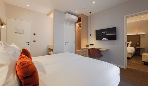 Family room with balcony