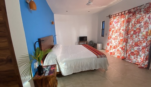 Habitación de lujo, 1 cama de matrimonio grande, vistas al mar, frente a la playa