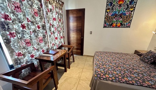 Habitación económica doble, vistas a la playa, frente a la playa