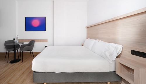 Estudio, cocina básica (Medium Accessible)