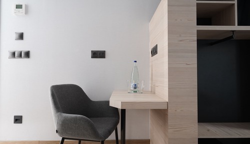 Estudio, cocina básica (Medium with Terrace)