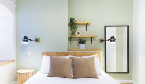 Apartamento, 1 cama de matrimonio con sofá cama