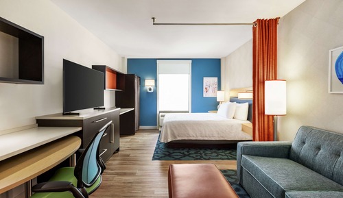 Estudio, no fumadores, vistas a la ciudad