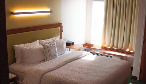 Estudio, 1 cama de matrimonio grande con sofá cama (Mobility/Hearing Access, Roll-in Shwr)