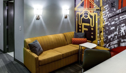 Habitación, 1 cama de matrimonio grande con sofá cama