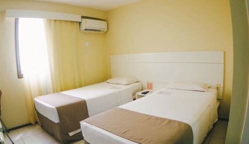 Habitación estándar con 2 camas individuales, 2 camas individuales, vistas a la ciudad