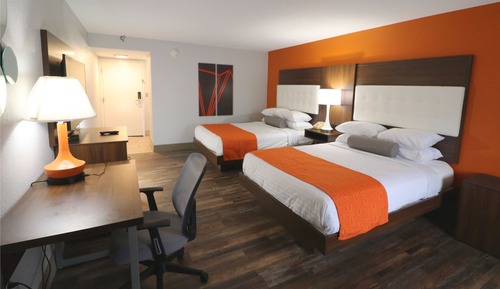 Habitación, 2 camas de matrimonio, no fumadores