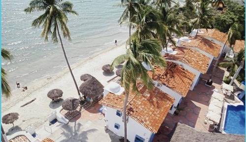 Bungalow, 2 habitaciones, vistas al mar, frente a la playa