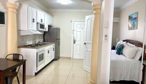 Suite estudio estándar, 1 cama de matrimonio grande, cocina