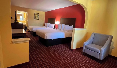 Suite, 2 camas de matrimonio, no fumadores, frigorífico y microondas