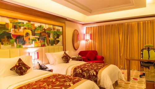 Habitación Deluxe con 2 camas individuales, 2 camas individuales, no fumadores, vistas al lago