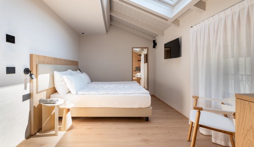 Habitación con 1 cama doble o 2 individuales (Attic)