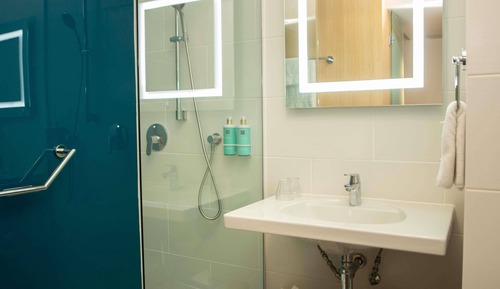 Habitación superior, 1 cama de matrimonio con sofá cama