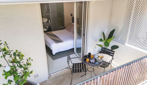 Habitación doble superior, 1 cama doble, balcón