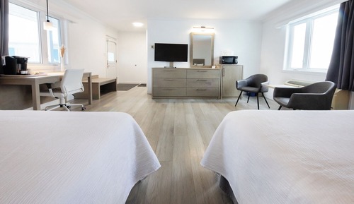 Suite, 2 camas de matrimonio, vistas a la bahía