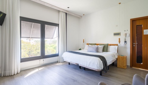 Ático, vistas al parque