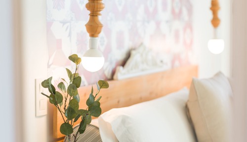 Habitación superior, vistas al parque