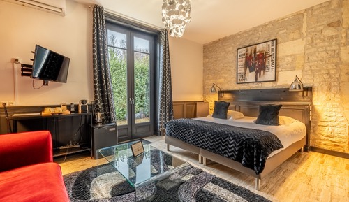 Habitación doble, vistas al jardín