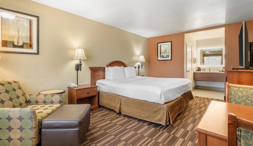 Habitación estándar, 1 cama de matrimonio grande, no fumadores, frigorífico y microondas