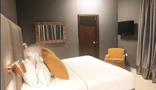Suite presidencial, 1 cama de matrimonio grande, vistas a la ciudad