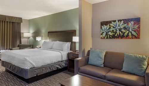 Habitación estándar, 1 cama de matrimonio grande con sofá cama