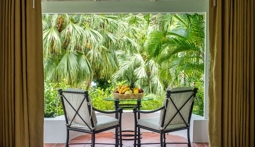 Casa de campo Deluxe, en la zona del jardín