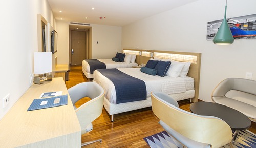 Habitación superior, 2 camas dobles