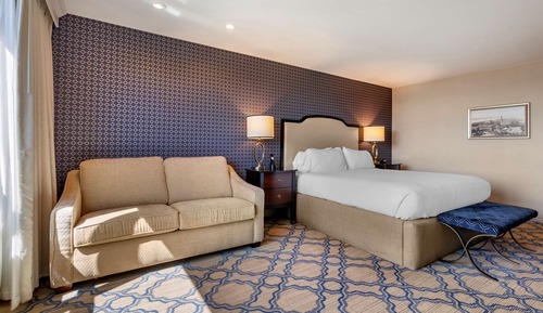 Habitación estándar, 1 cama de matrimonio grande, no fumadores (with Sofabed, View)