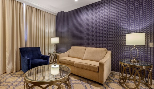 Habitación estándar, 2 camas de matrimonio, no fumadores (with Sofabed)