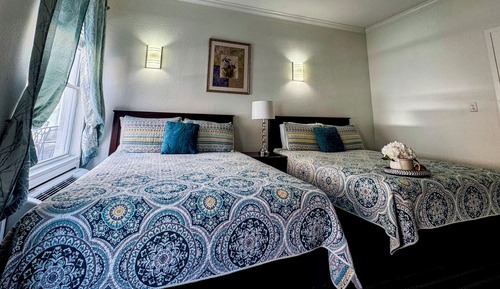 Habitación estándar doble, 2 camas de matrimonio, no fumadores