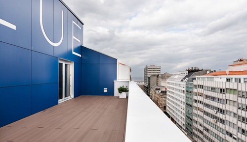 Suite junior, terraza, vistas al mar