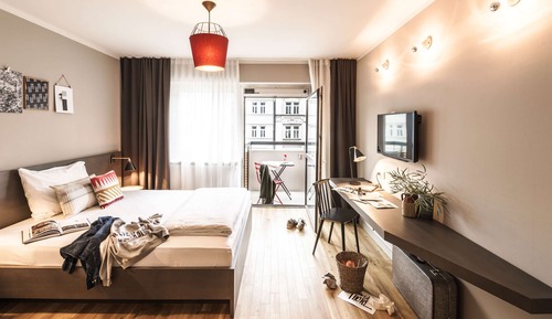 Habitación doble, 1 cama doble, no fumadores (Bold)