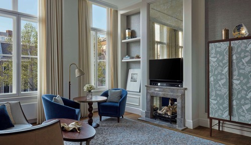 Habitación Grand, 1 cama de matrimonio grande, vistas al canal (Premier)