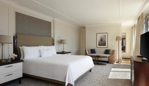 Suite junior, 1 cama de matrimonio grande, vistas al jardín