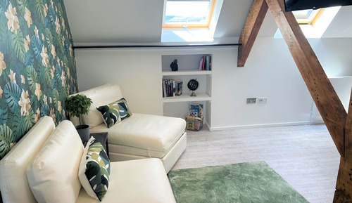 Habitación cuádruple Deluxe, varias camas