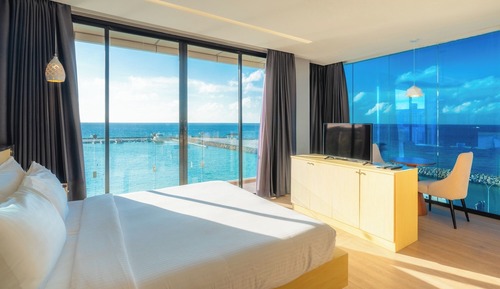 Habitación ejecutiva, balcón, vistas al mar