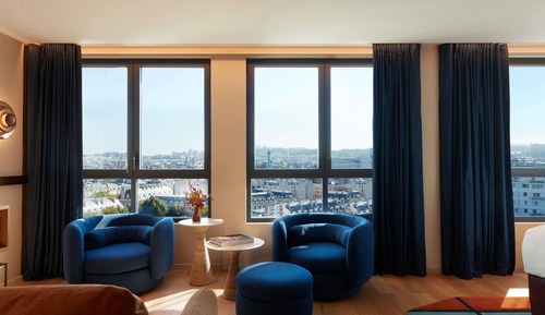 Suite, 1 cama de matrimonio grande, vistas a la ciudad (L'Atelier)