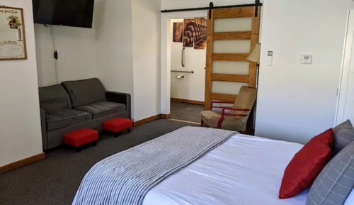 Habitación Deluxe doble, 1 cama de matrimonio con sofá cama