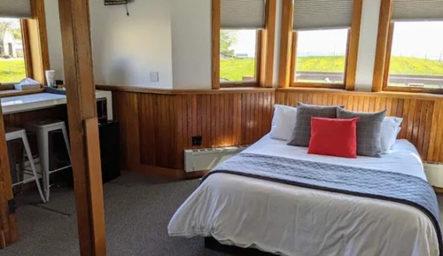 Habitación Deluxe doble, 1 cama de matrimonio con sofá cama