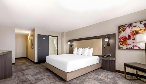 Habitación, 1 cama de matrimonio grande, accesible para personas con discapacidad, no fumadores