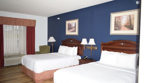 Estudio ejecutivo, 2 camas de matrimonio, no fumadores (Tub with Grab Bars)