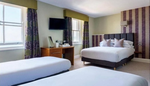 Habitación cuádruple familiar, vistas al mar