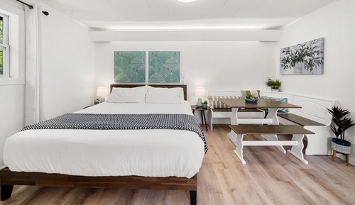 Cabaña Premium, 1 cama de matrimonio grande