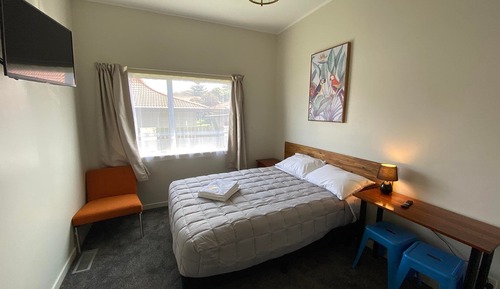 Habitación estándar doble, no fumadores, baño compartido