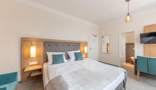 Habitación clásica doble, vistas al patio