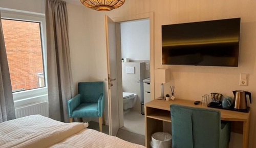 Habitación básica doble, vistas a la ciudad