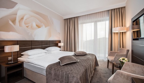 Habitación estándar con 1 cama doble o 2 individuales