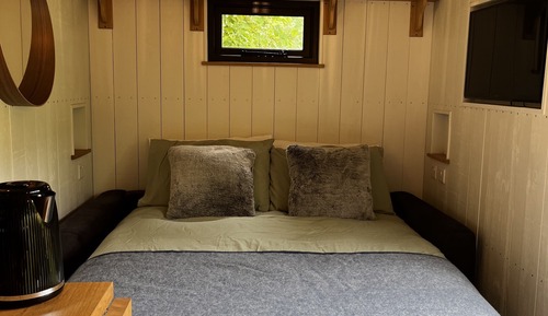 Cabaña de lujo, baño privado (The Jolly Potter)