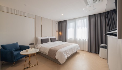 Habitación Elite doble, 1 cama de matrimonio grande, no fumadores